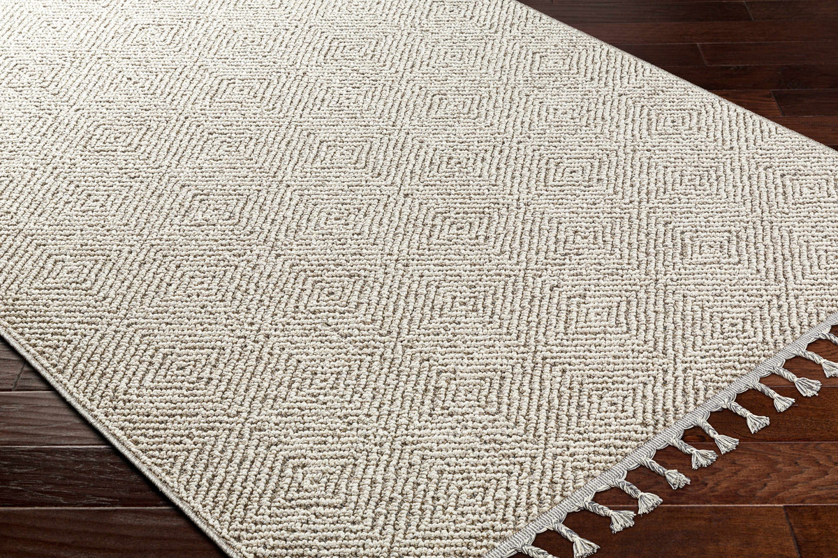 Broox Gray Outdoor Area Rug - Clearance