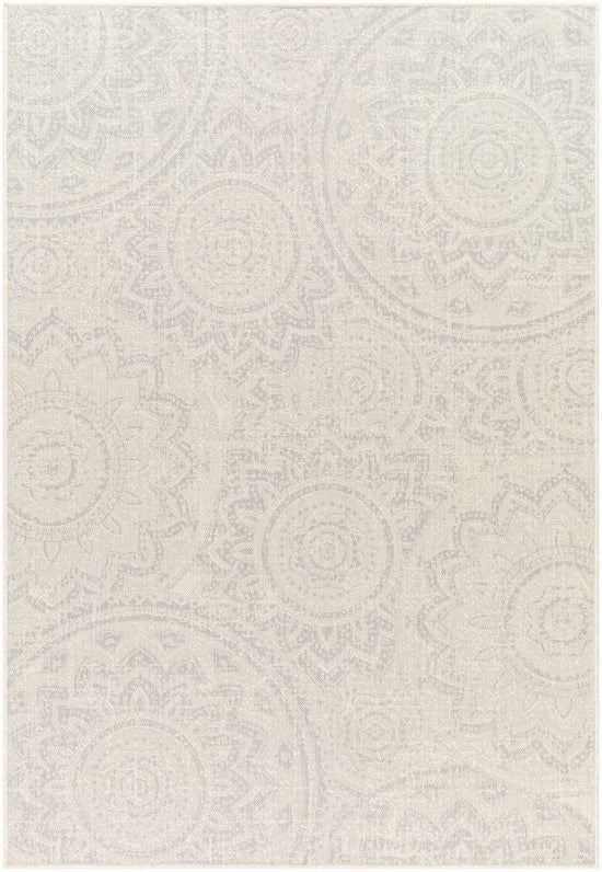 Ayala Cream Outdoor Area Rug - Clearance