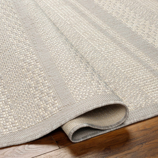 Hessa Cream Outdoor Area Rug - Clearance