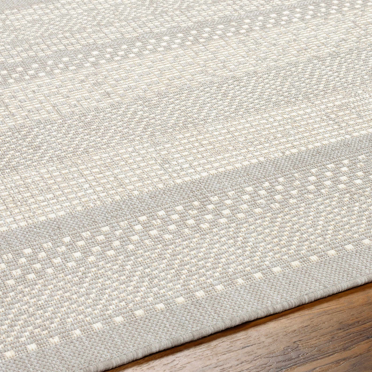 Hessa Cream Outdoor Area Rug - Clearance