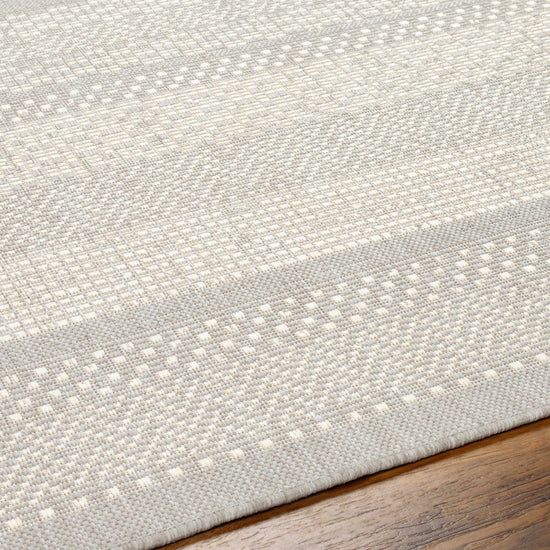 Hessa Cream Outdoor Area Rug - Clearance