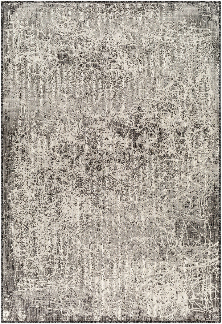 Katz Gray Outdoor Area Rug - Clearance