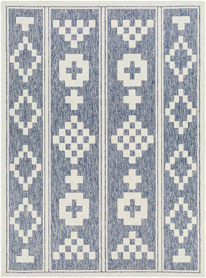 Hiro Blue Outdoor Rug - Clearance