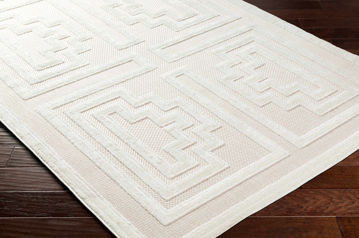 Yves Cream Outdoor Rug - Clearance