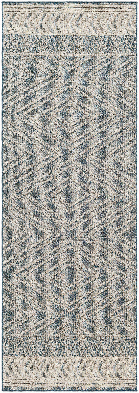 Blue Areli Outdoor Area Rug - Clearance