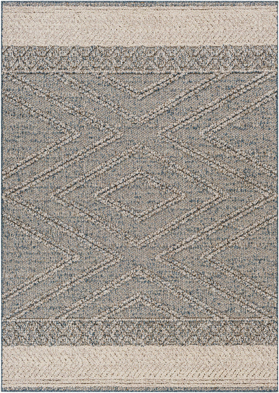 Blue Areli Outdoor Area Rug - Clearance