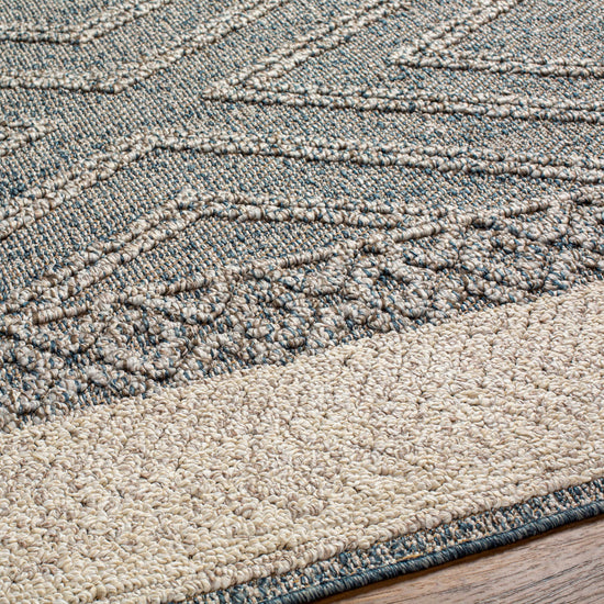 Blue Areli Outdoor Area Rug - Clearance