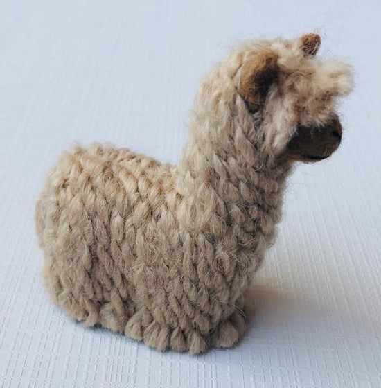 Suri Alpacadorable Hand Made Baby Alpaca Ornaments — holiday ornament for festive tree and home decor seasonal decorating choice