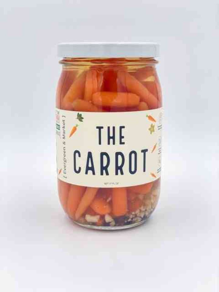 Pickled Carrots - Artisan Pickled Vegetables