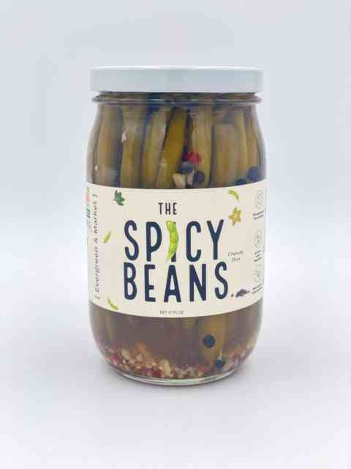 Spicy Pickled Green Beans - Pickled Vegetables for Charcuterie