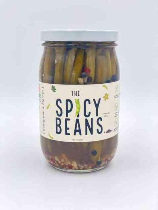 Spicy Pickled Green Beans - Pickled Vegetables for Charcuterie