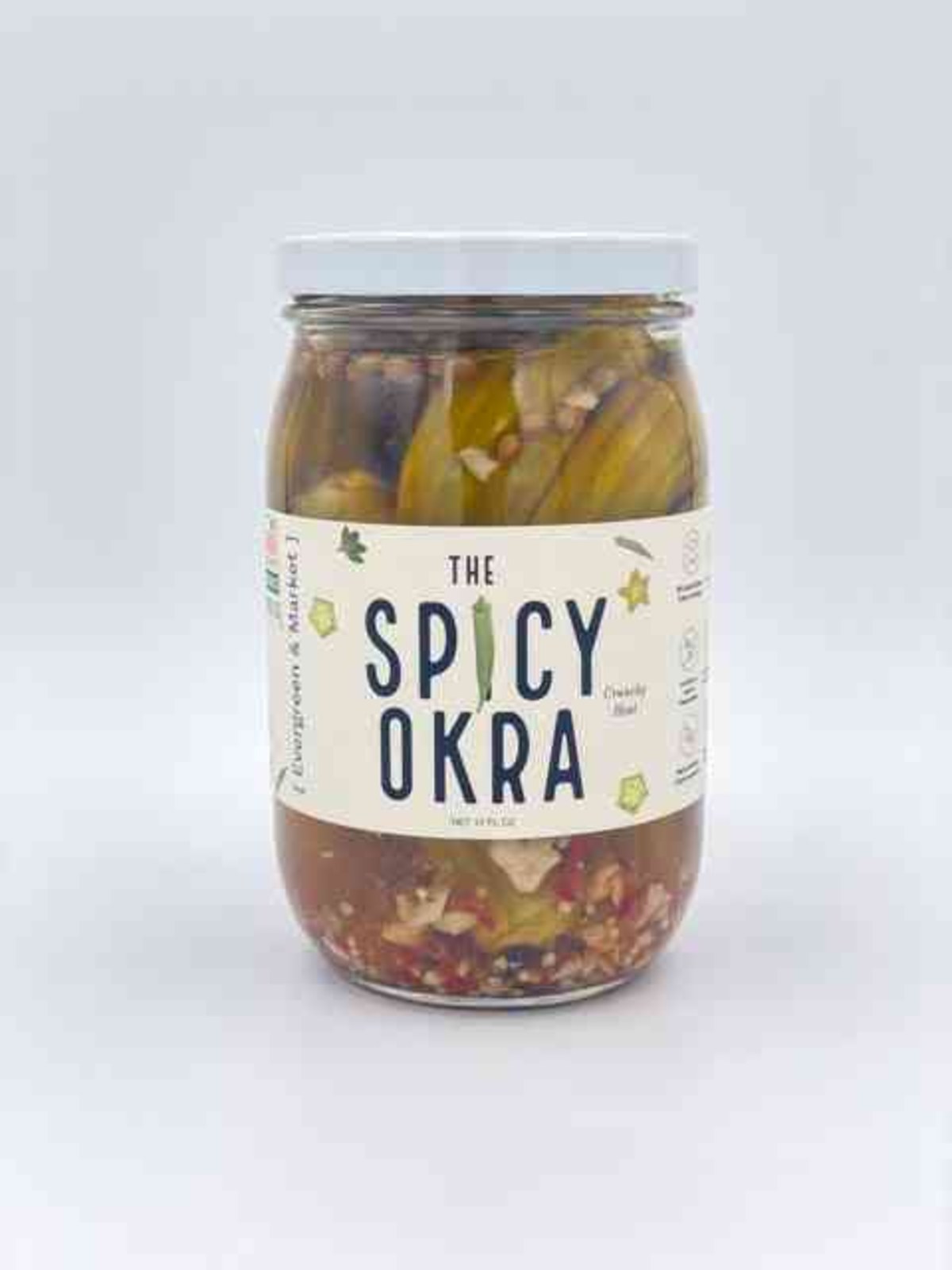 Gourmet Pickled Vegetables - Spicy Pickled Okra