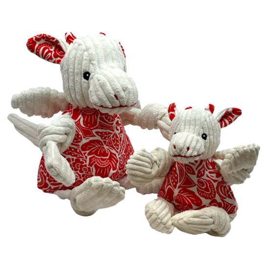 Lucky Dragon Knottie® Plush Dog Toy