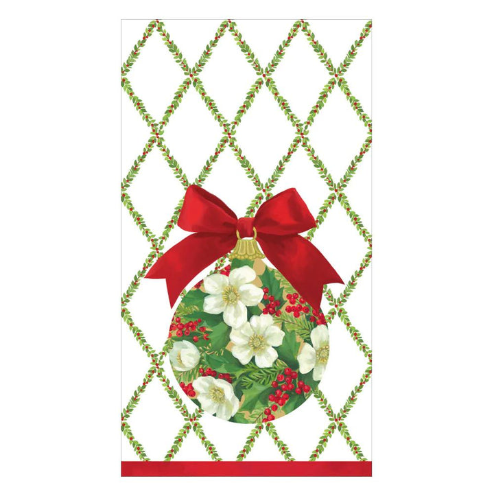 Ornament and Trellis Paper Guest Towel Napkins