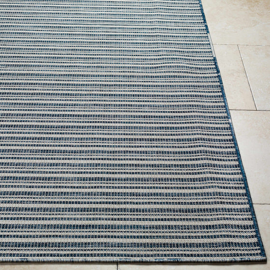 Greg Navy Outdoor Area Rug - Clearance