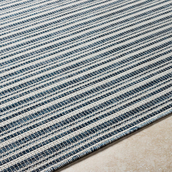 Greg Navy Outdoor Area Rug - Clearance