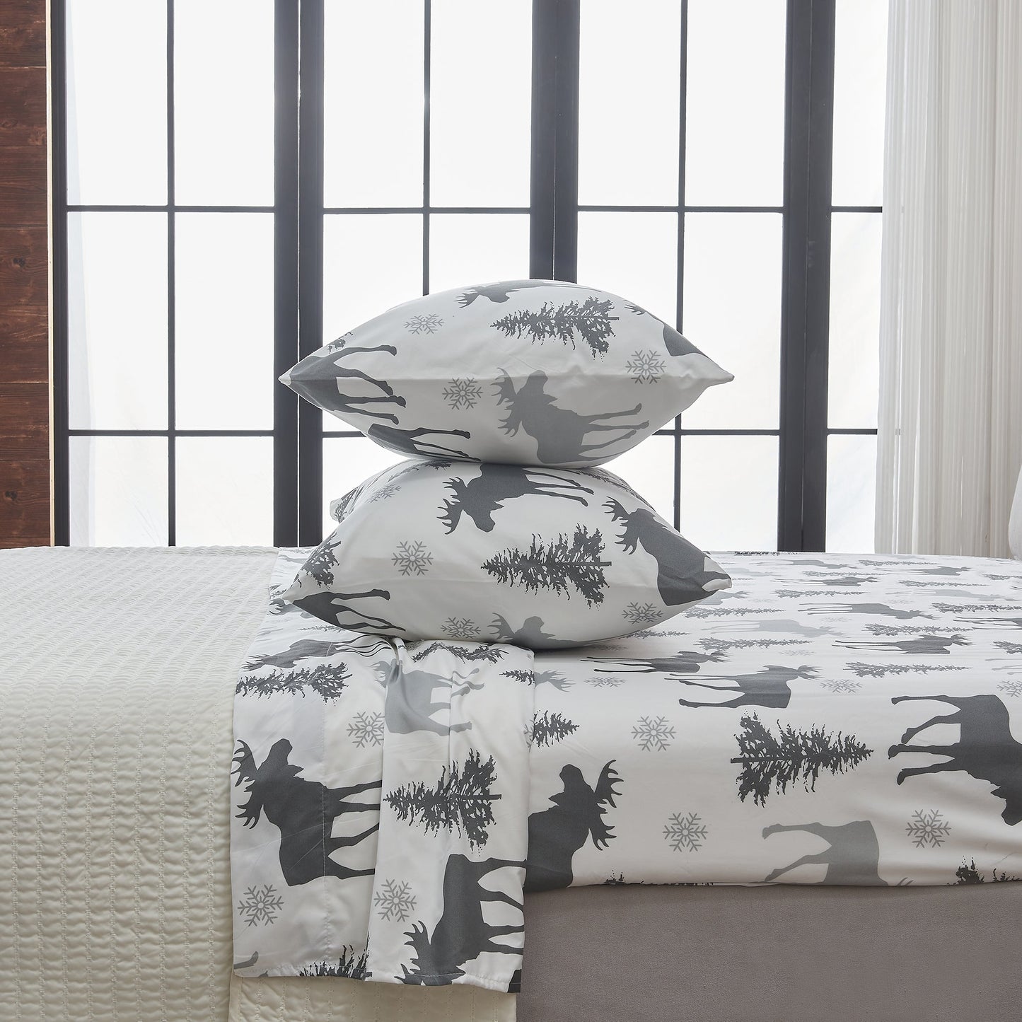 Lodge Printed Sheet Set - Mountain Ridge Collection