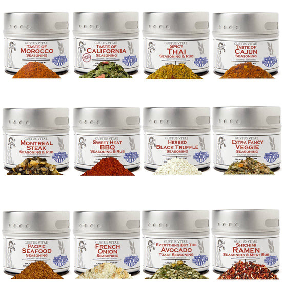 Ultimate BBQ & Grilling Seasonings – 12 Pack Collection