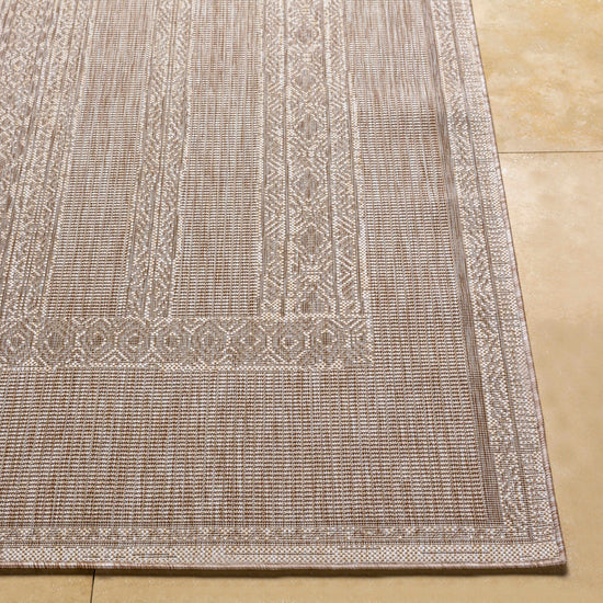 Unidos Beige Outdoor Area Rug - Clearance