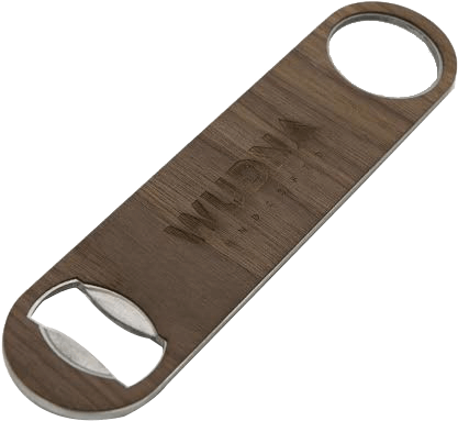 Industrial Wood Bottle Opener