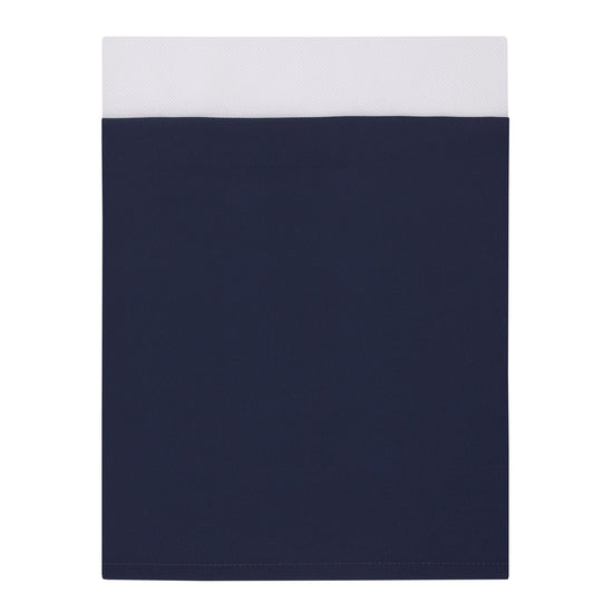 National Park Navy Buffalo Check, Gray, Blue, and Brown Camping Bear, Deer, and Fox 3 Piece Nursery Crib Bedding Set - Comforter, Fitted Crib Sheet, and Crib Skirt