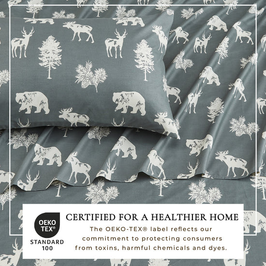 Lodge Printed Sheet Set - Mountain Ridge Collection