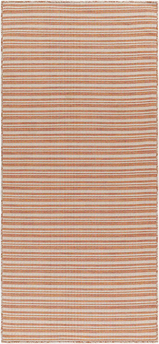Greg Orange Outdoor Area Rug - Clearance