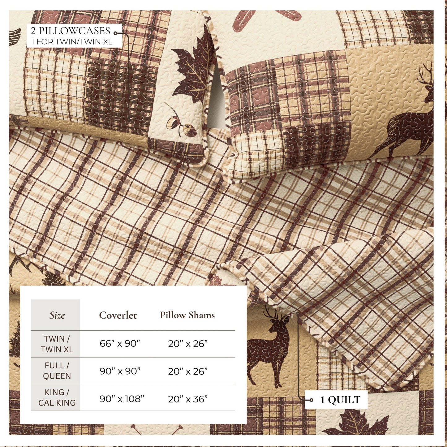 Redwood Lodge Quilt Set