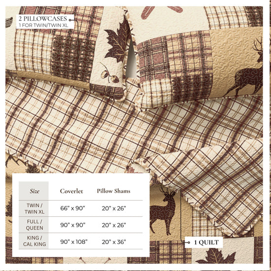 Redwood Lodge Quilt Set