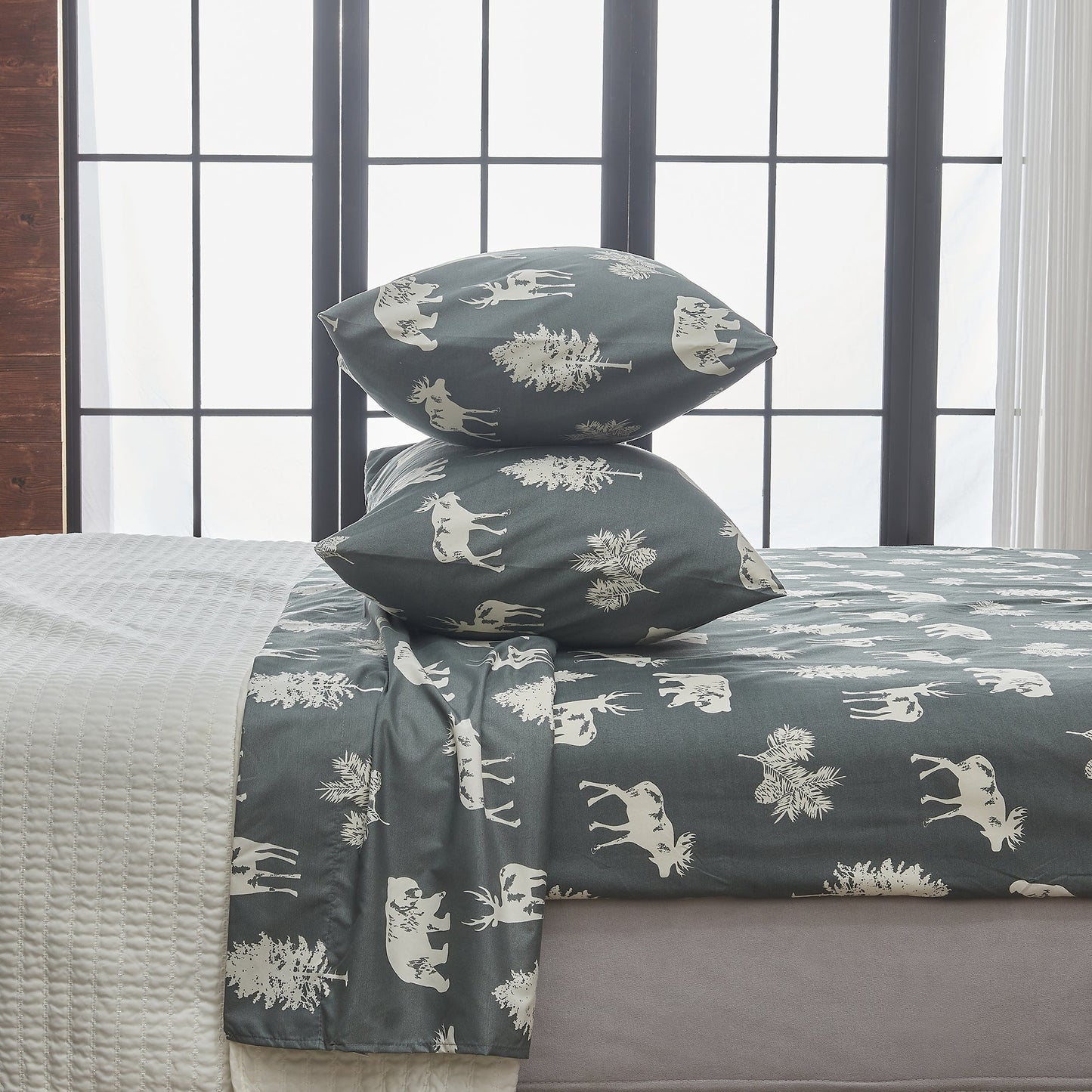 Lodge Printed Sheet Set - Mountain Ridge Collection