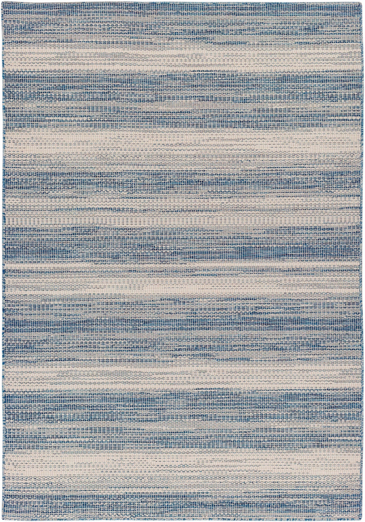 Kris Navy Outdoor Area Rug - Clearance