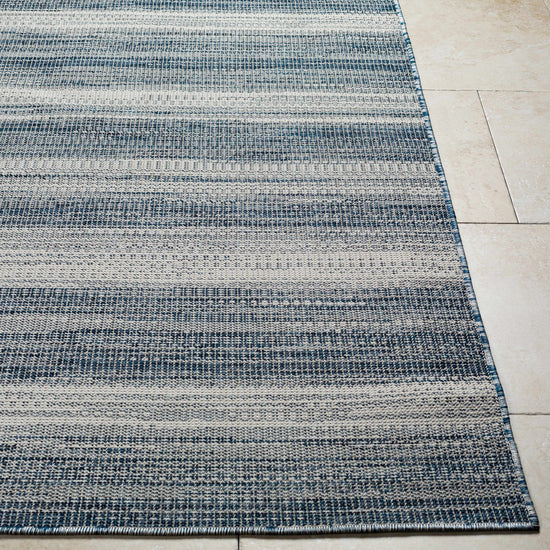 Kris Navy Outdoor Area Rug - Clearance