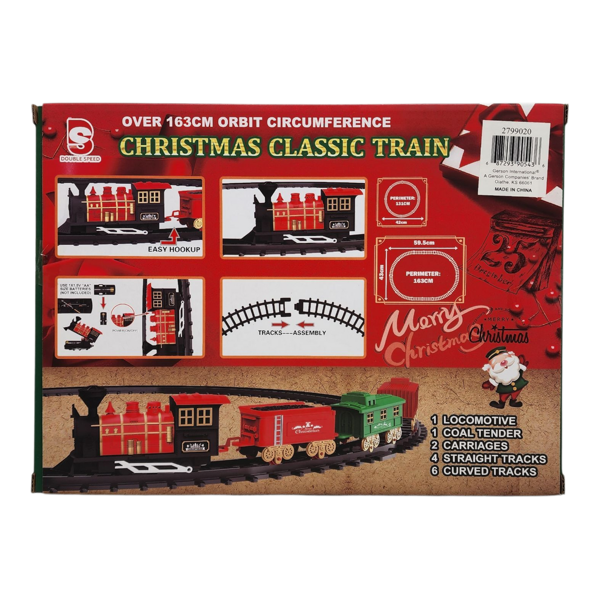 Battery Operated Train with Track Set