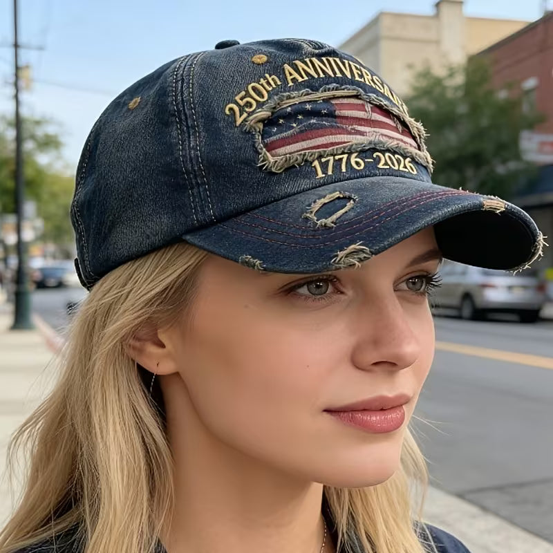USA 250th Anniversary 3D Baseball Cap