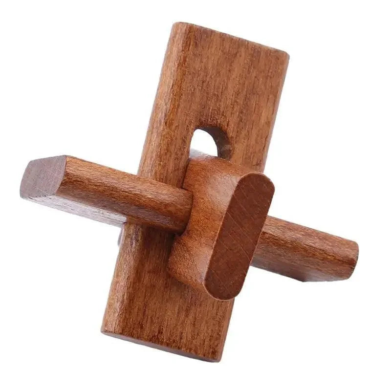 Wooden Lock Game SET Toy For Children Adults Kids Drop Shipping IQ Brain Teaser Interlocking Burr Puzzles