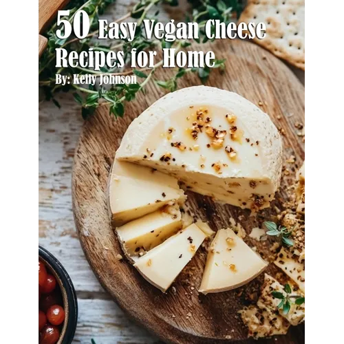 50 Easy Vegan Cheese Recipes for Home - Paperback