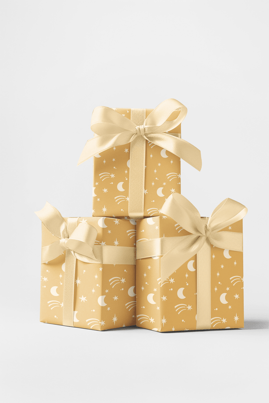 Ochre Orbit — decorative home accent and gift idea seasonal decorating choice