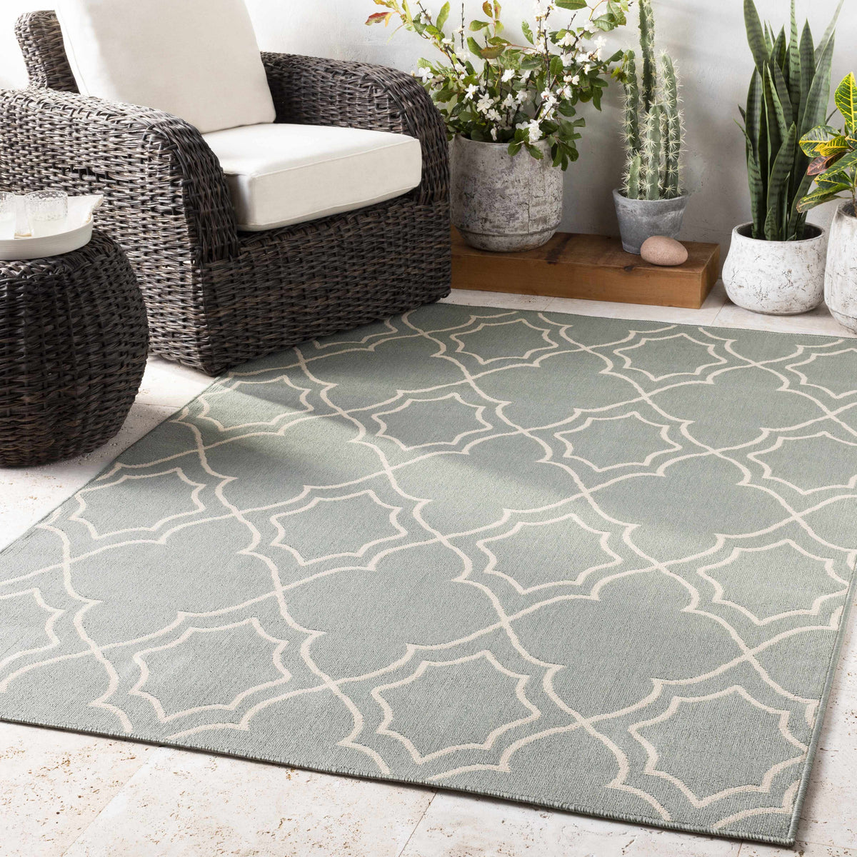 Wroxham Outdoor Area Rug - Clearance