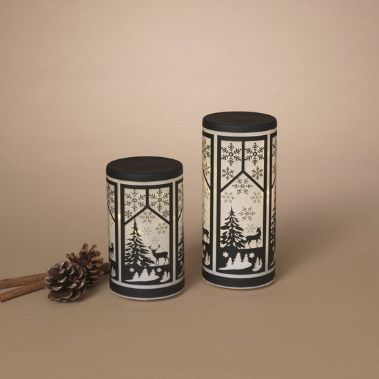 Twinkle Winter Luminaries - Set of 2