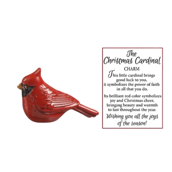Christmas Cardinal Charm