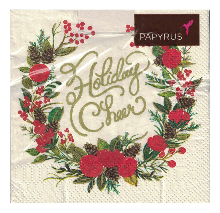 Holiday Cheer Cocktail Napkin