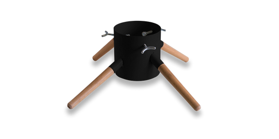Family Christmas Tree Stand - Large - Black