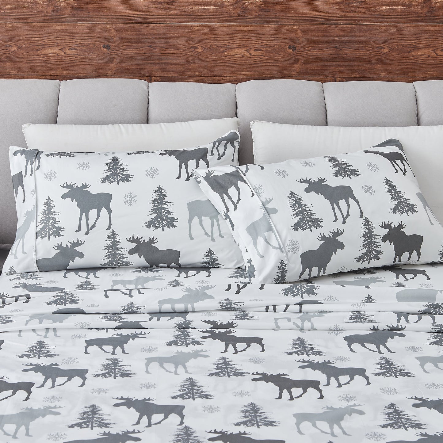 Lodge Printed Sheet Set - Mountain Ridge Collection