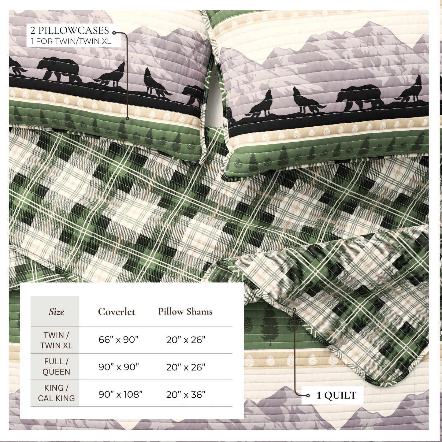 Lodge Quilt - Salt Creek Collection